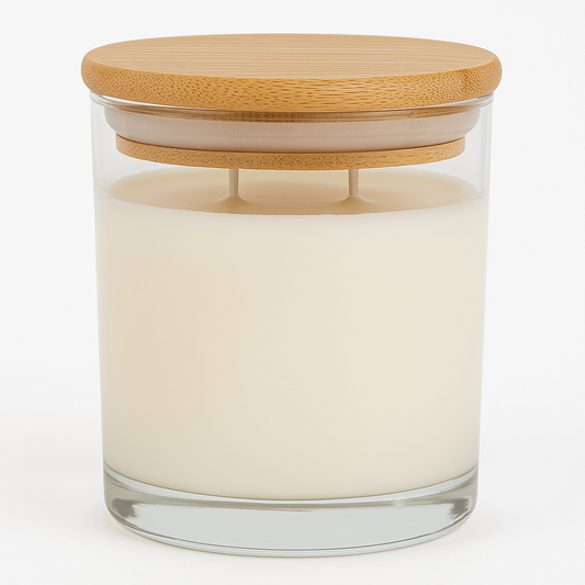 Citurs shower candle for energizing and refreshing scent